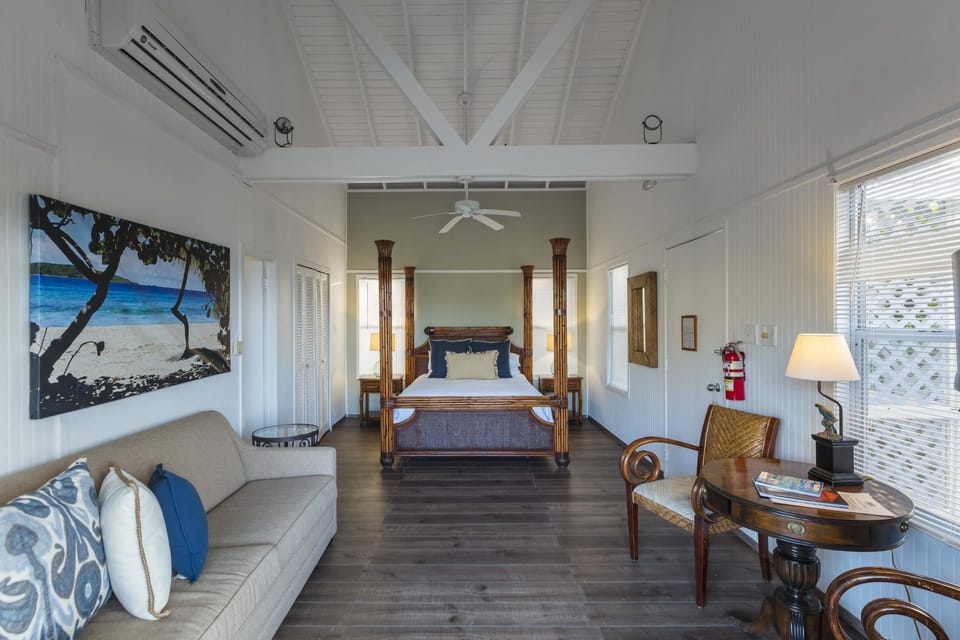 Deluxe Villa, 1 Queen Bed with Sofa bed, Ocean View | In-room safe, iron/ironing board, WiFi (free), bed sheets