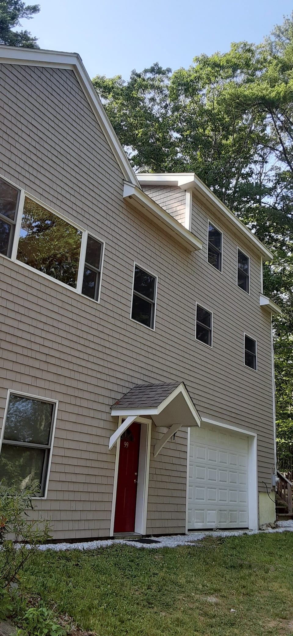 Front of house.