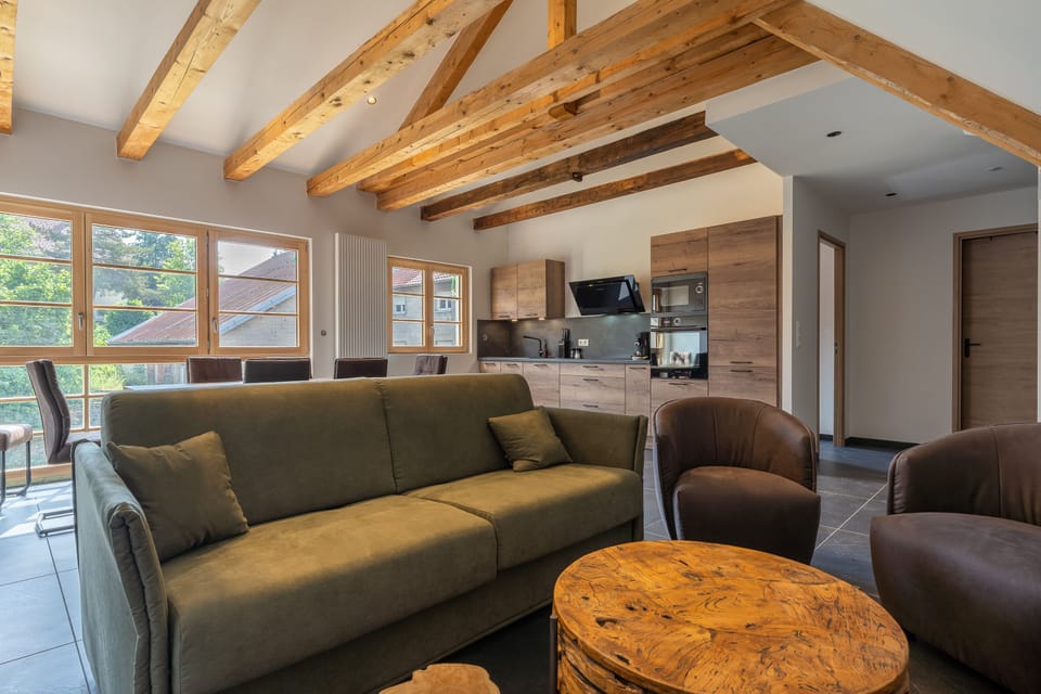 Grand Penthouse | Pillowtop beds, individually decorated, laptop workspace