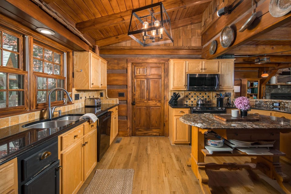 Prepare meals with ease using modern appliances and generous counter space
