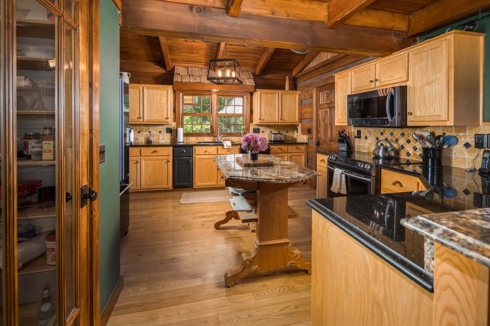 Fully equipped kitchen designed for gathering and entertaining