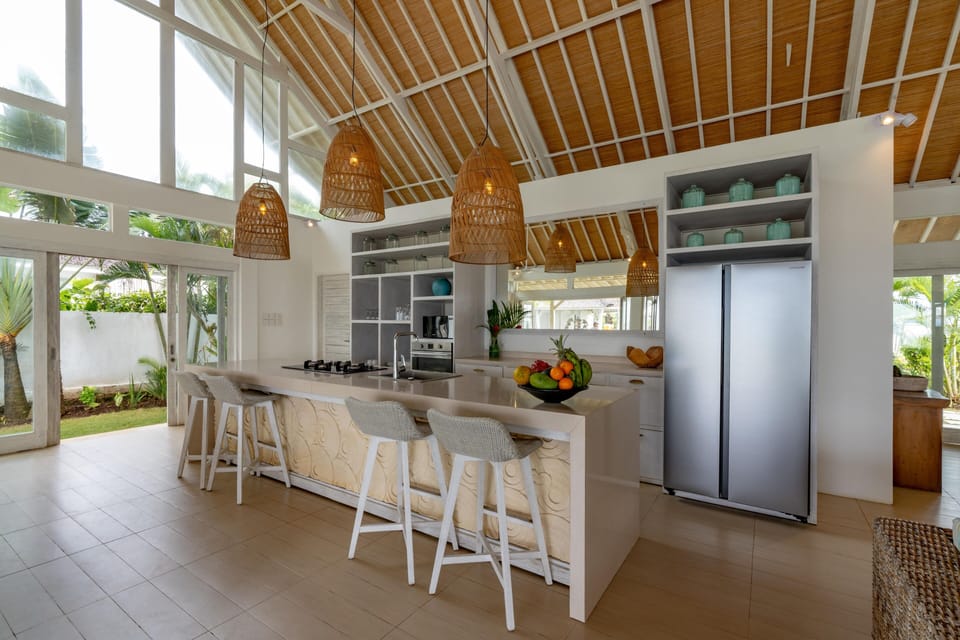 3BR Luxury Villa | Ocean View, Concierge, Chef on Request | Private kitchen | Fridge, microwave, stovetop, coffee/tea maker