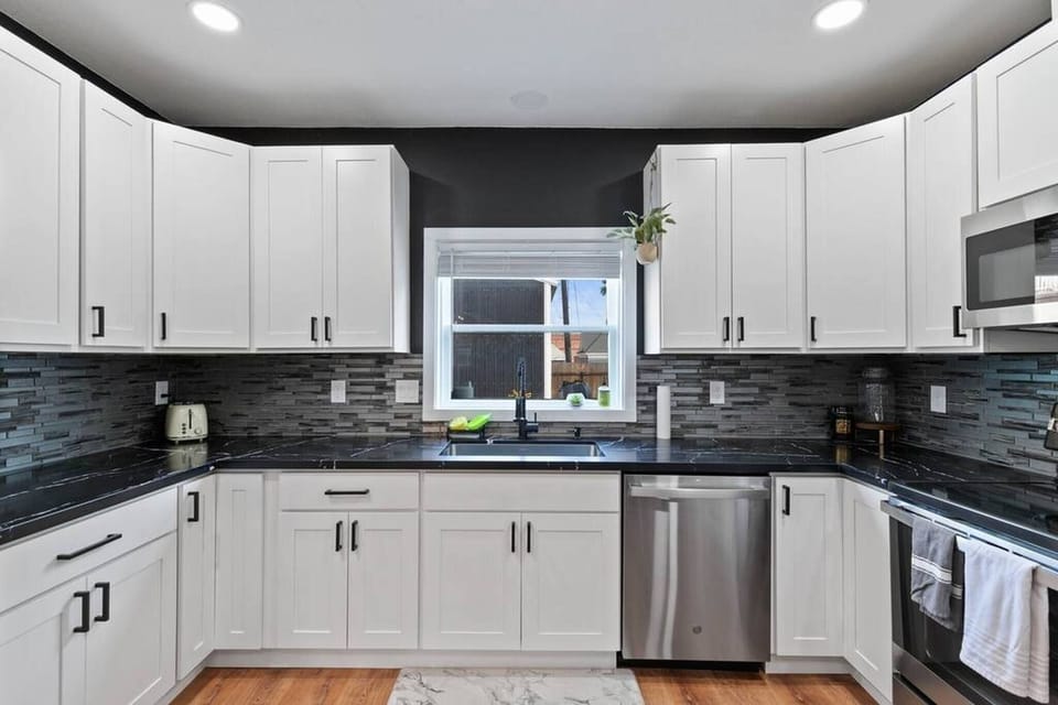 Fully Stocked Modern Kitchen