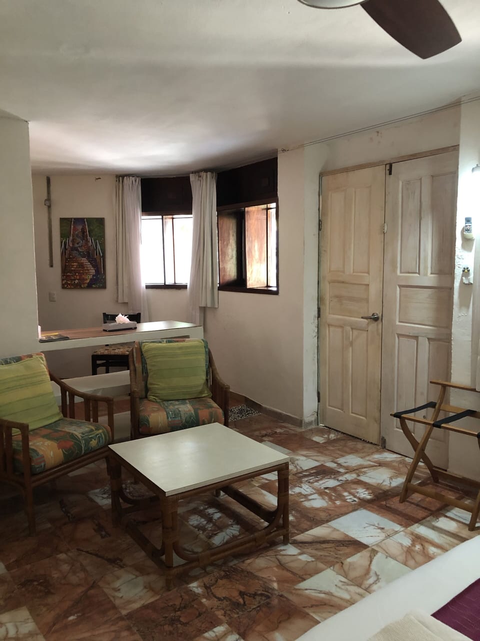 Standard Double Room, 1 King Bed | View from room