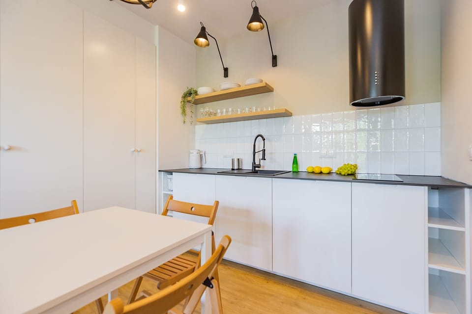 Comfort Apartment | Private kitchen | Mini-fridge, stovetop, dishwasher, electric kettle