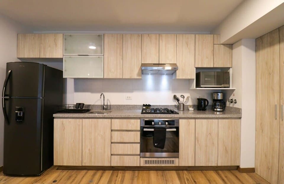 Equipped kitchen
