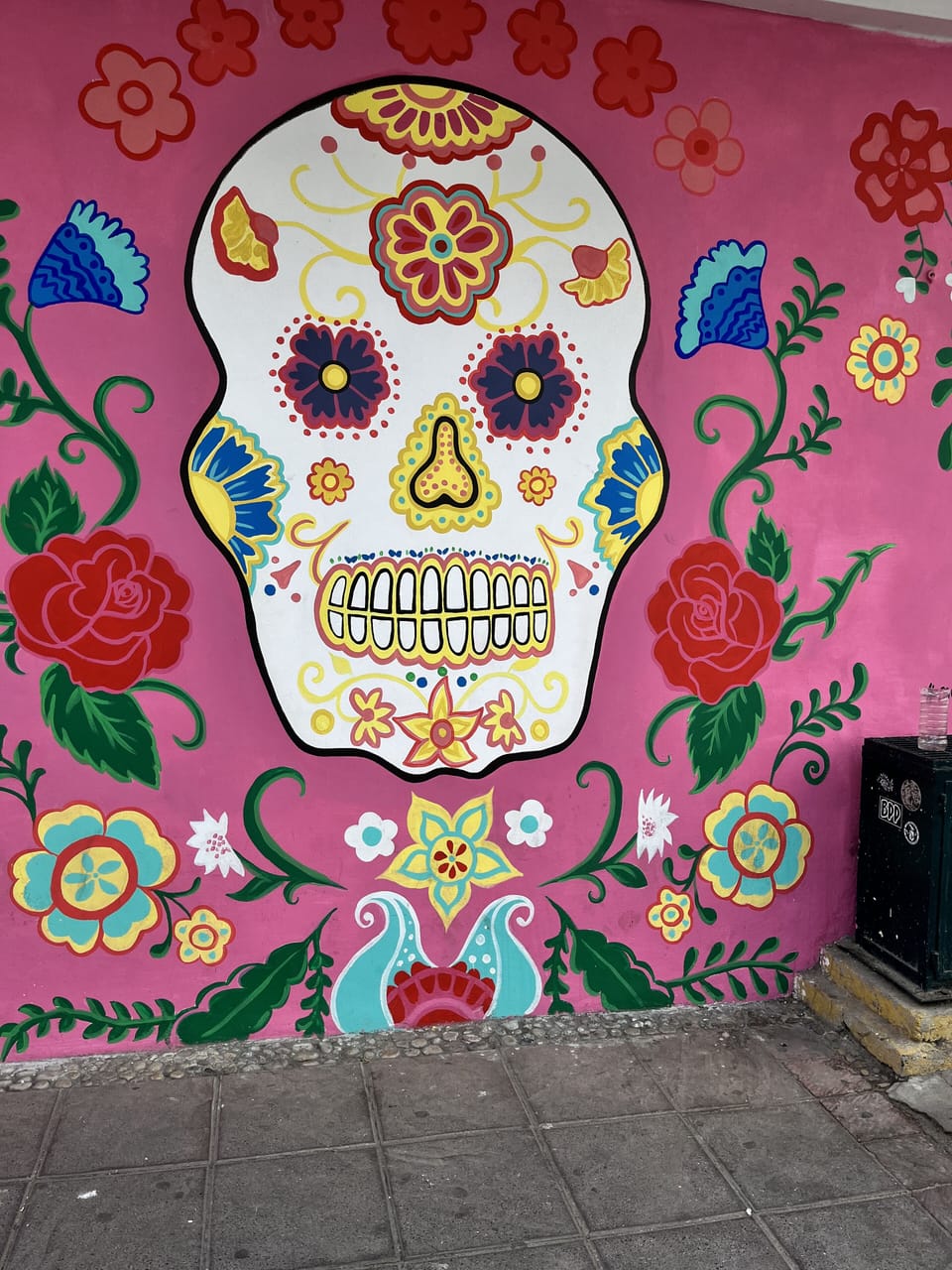 Mural On A Wall On Amapas