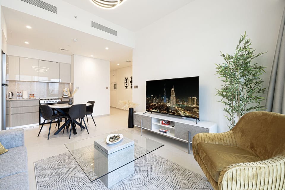 Relax and stream your favorites on the Smart TV
