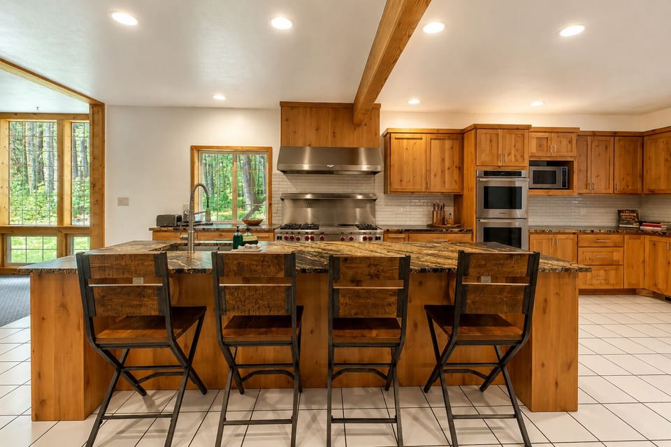 A Chef's Kiss is exactly what this kitchen is at the River Road Lodge.