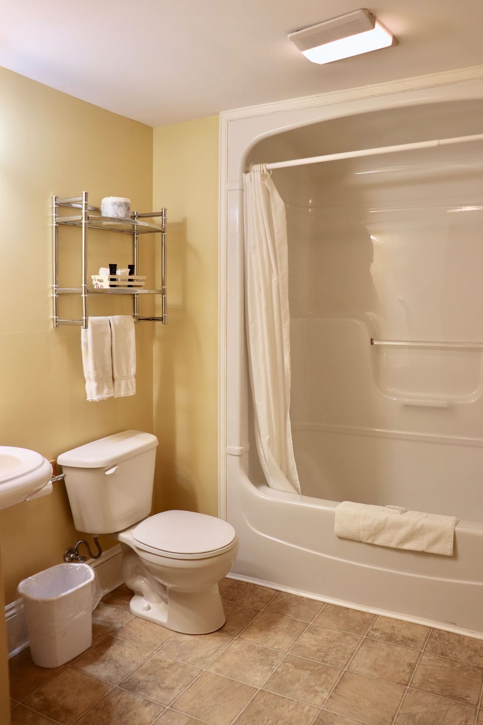 Junior Suite, 1 Queen Bed, Private Bathroom | Bathroom | Combined shower/tub, free toiletries, towels