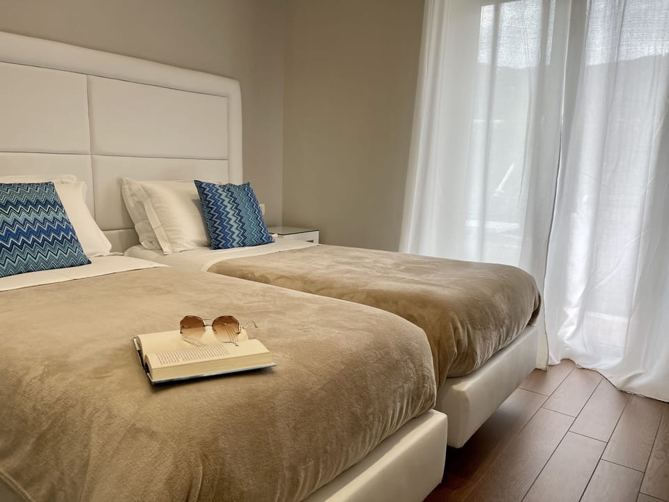 Superior Double or Twin Room, Balcony, City View | Egyptian cotton sheets, premium bedding, down comforters