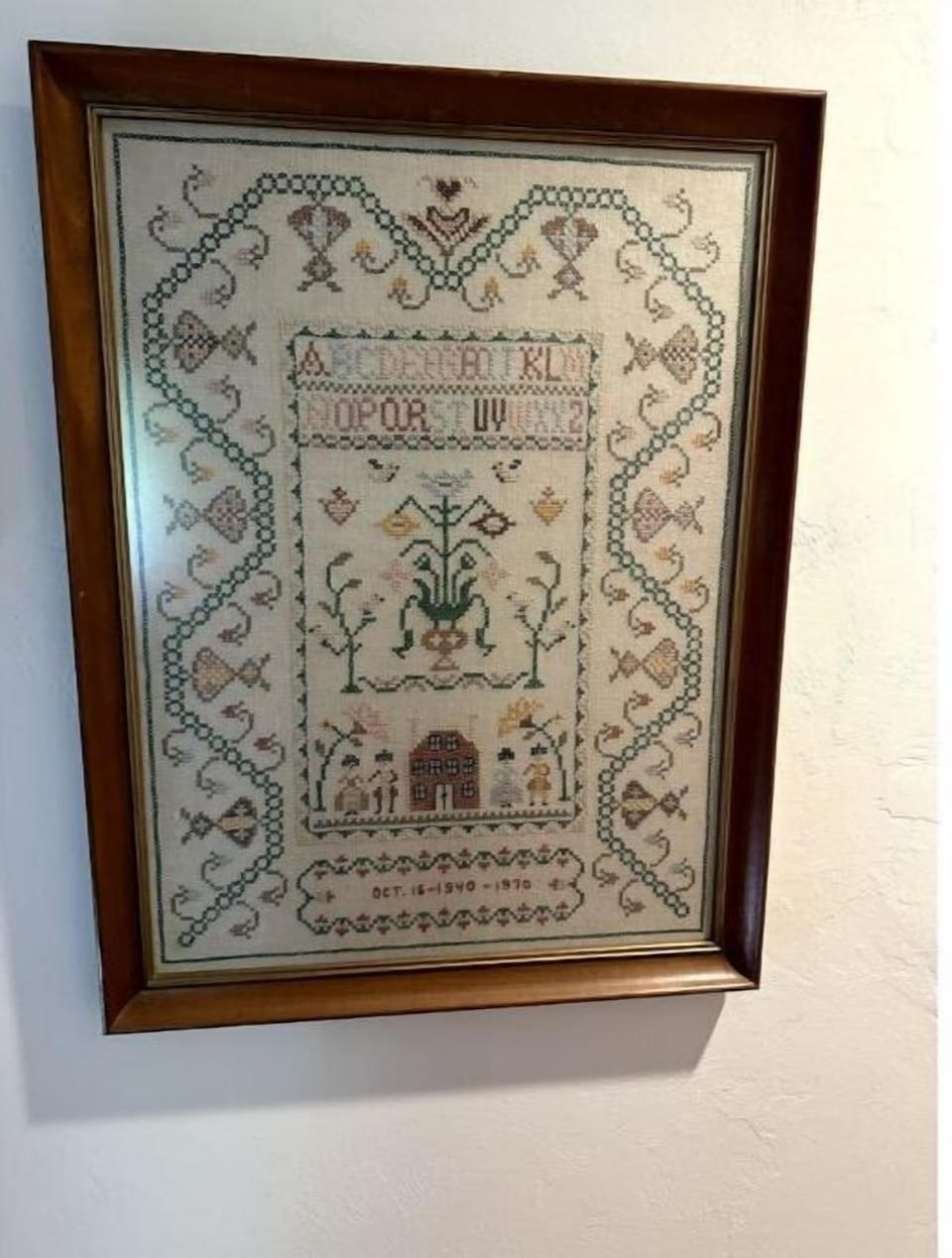 More needle work