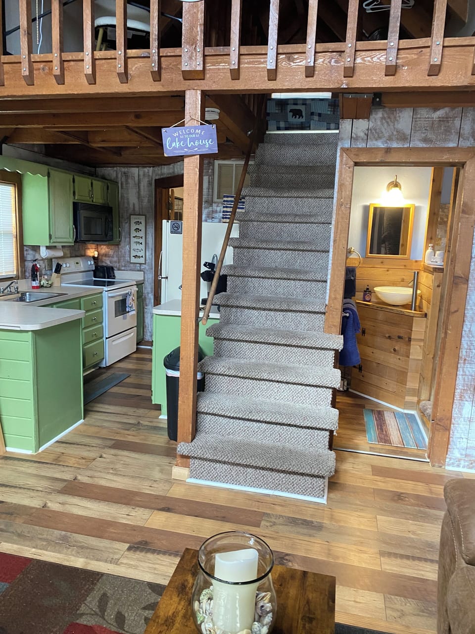 Steps To Loft Area