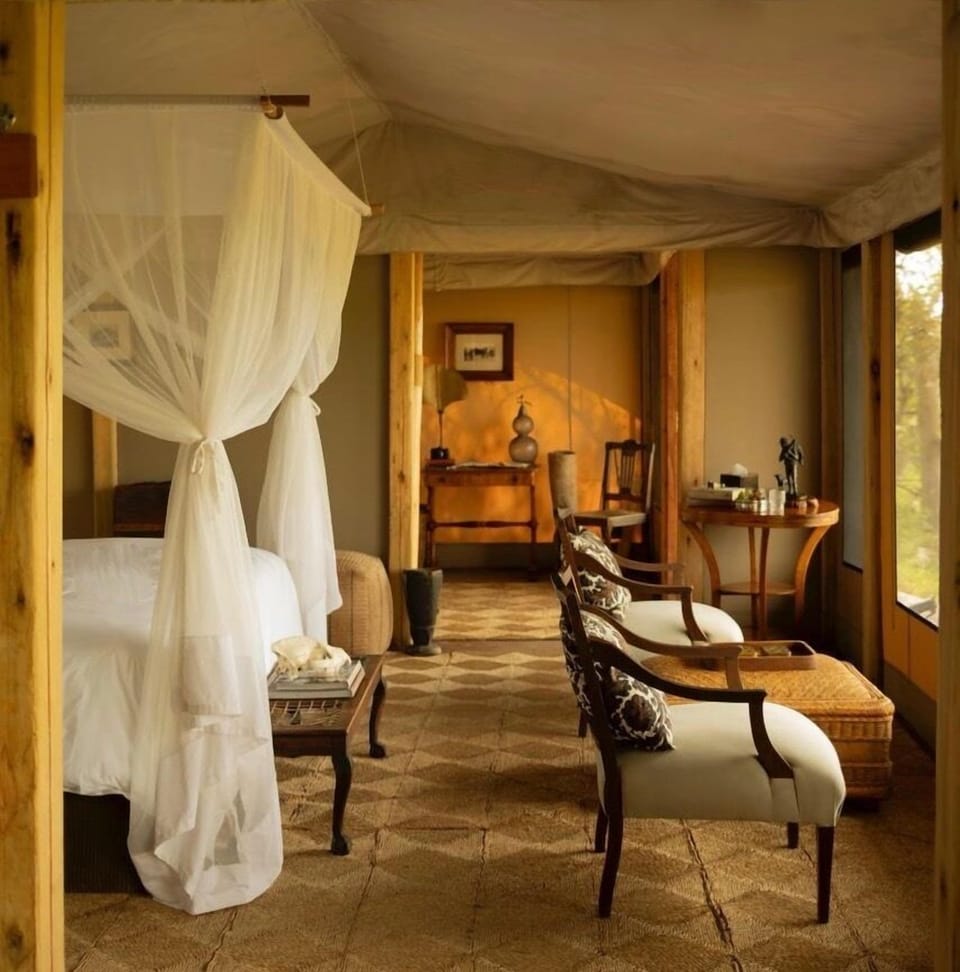 Luxury Tent, Multiple Beds, Lakeside | Individually decorated, individually furnished, bed sheets