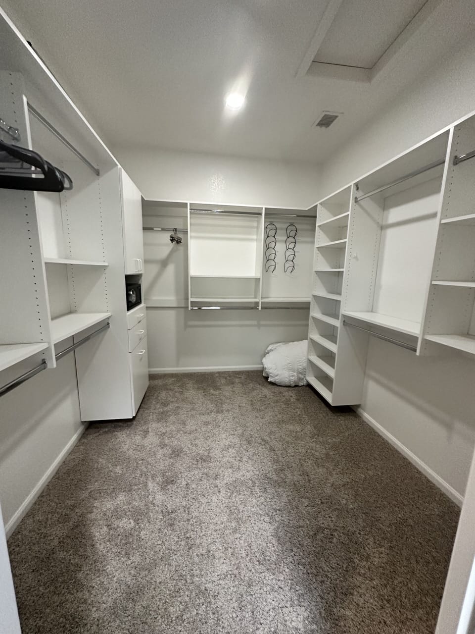 Primary Suite Walk In Closet