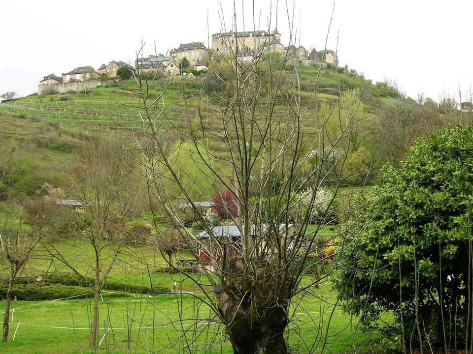 Vue du village de Panat