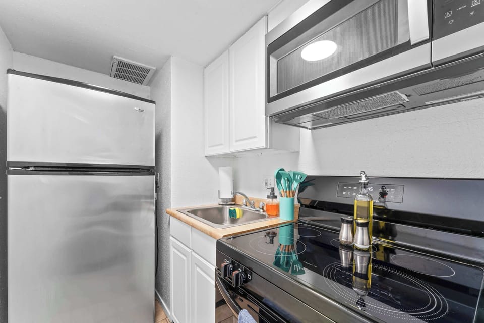 Kitchen (Please be aware that there is no countertop space other than what you see in this picture)