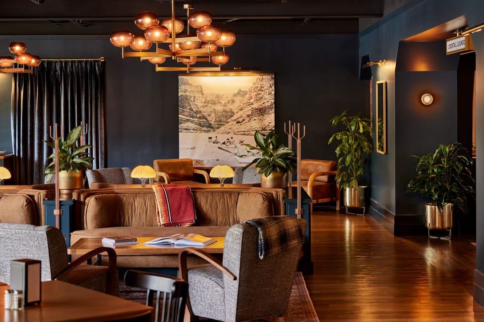 Lobby sitting area