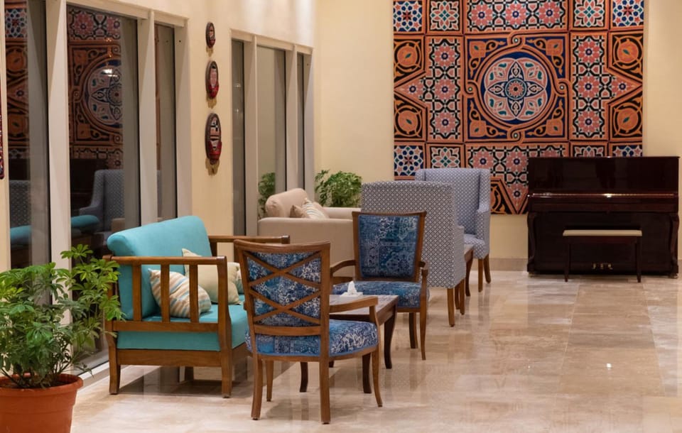 Lobby sitting area