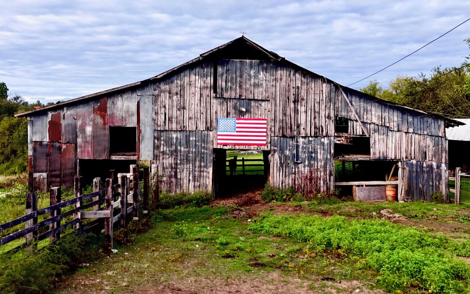 Classic country barn.