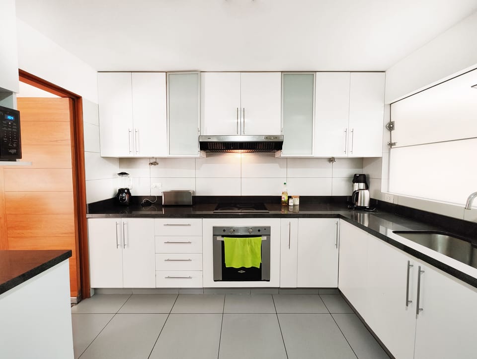 Fully equipped kitchen with all essentials