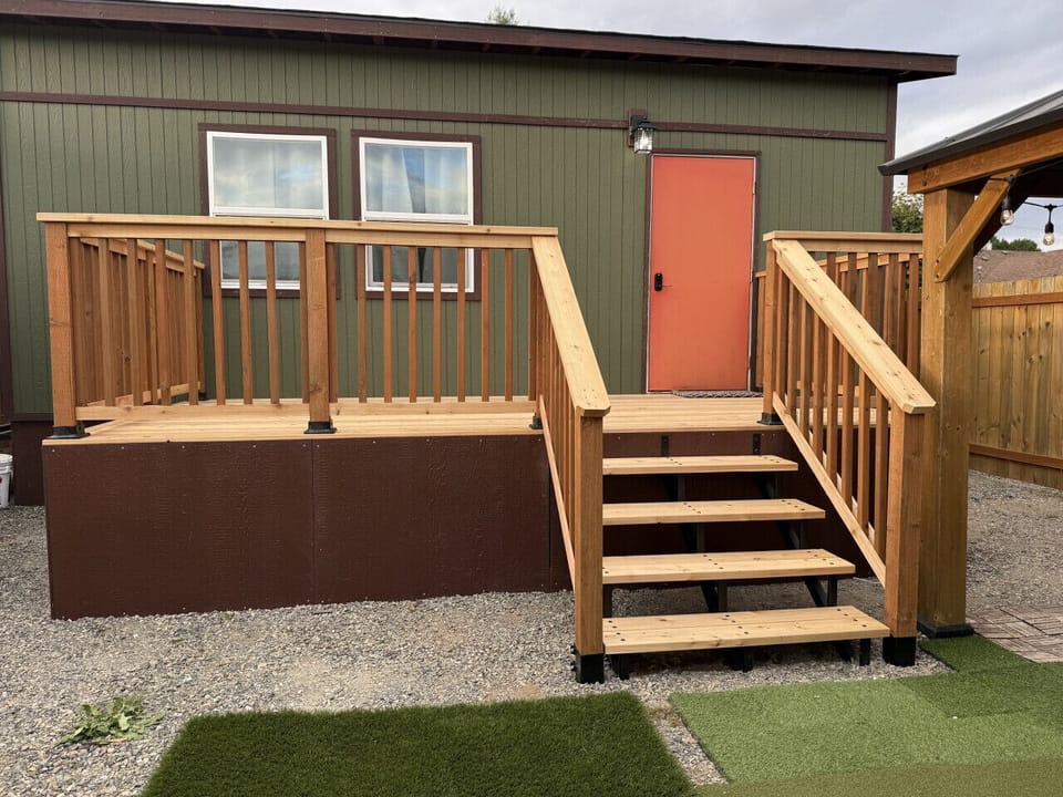 New deck