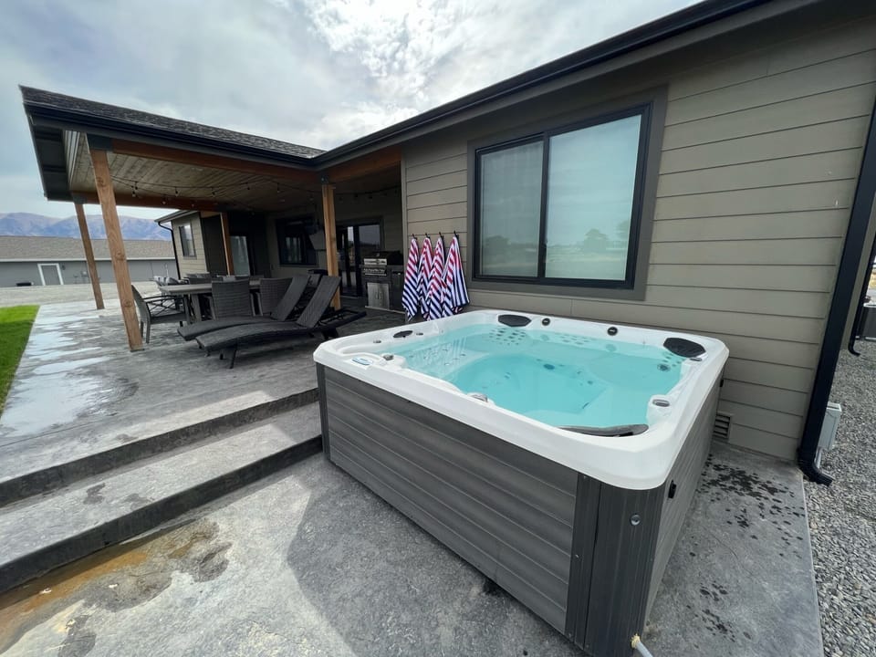 Professionally maintained spa