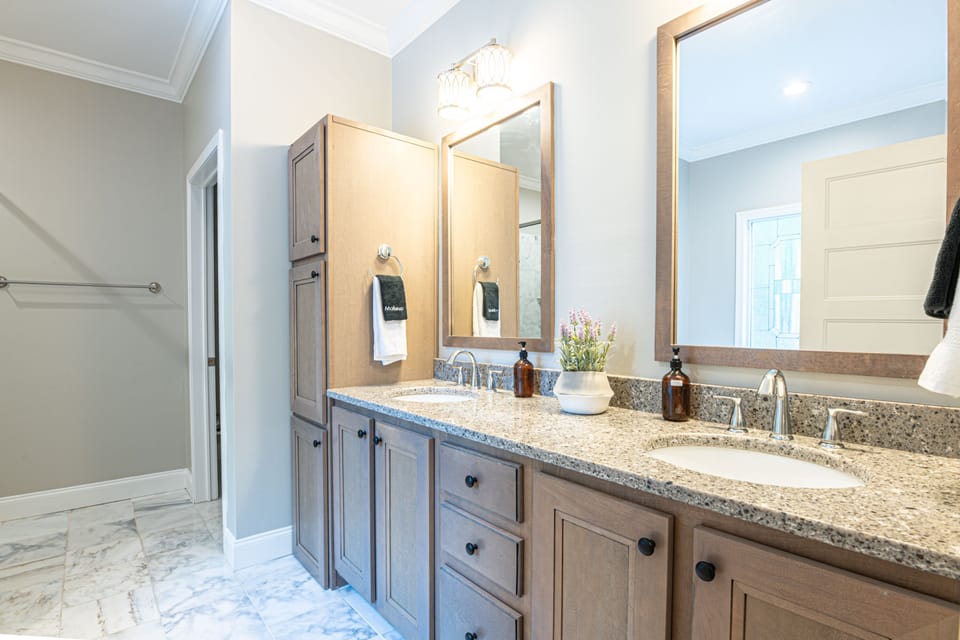 Master bathroom