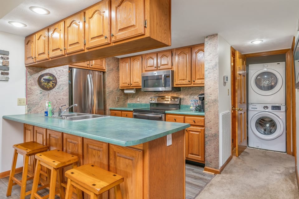 Fully equipped kitchen