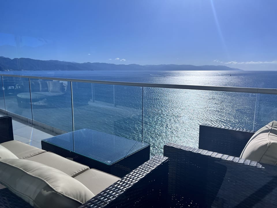 Front terrace bay view