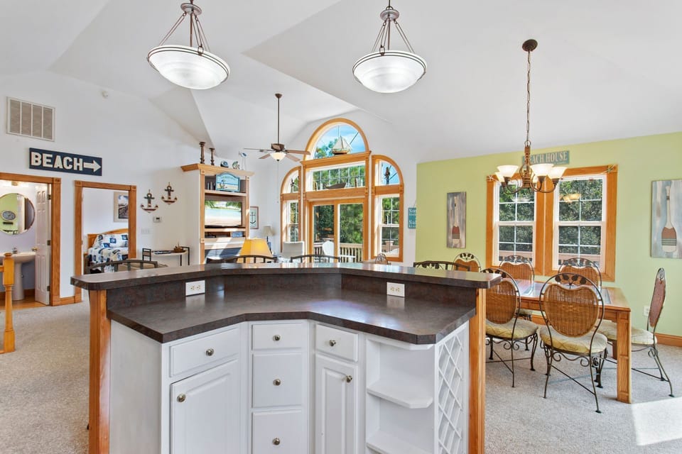 View from kitchen