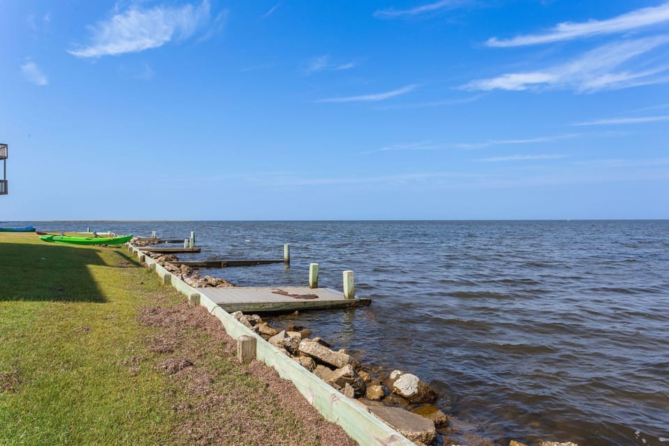 Water sports community access to water.