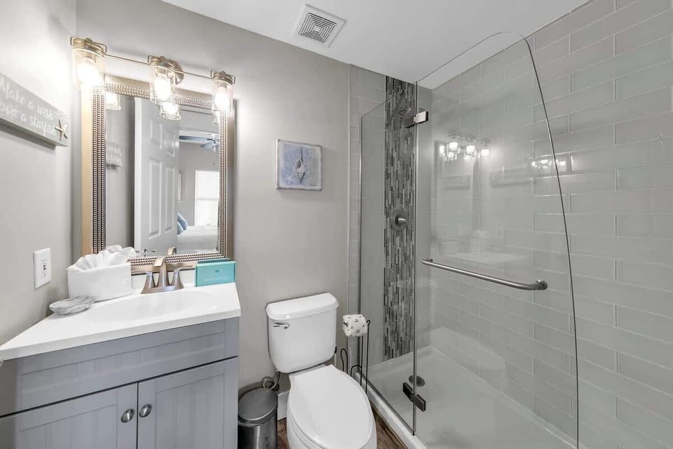 King Suite Attached Bathroom With Walk in Shower