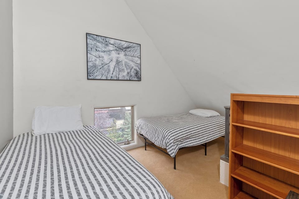 upstairs sleeping loft