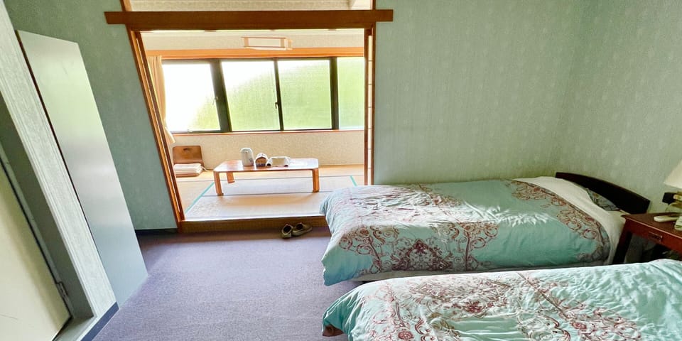 Japanese Western Style Room | Iron/ironing board (on request), WiFi (free)