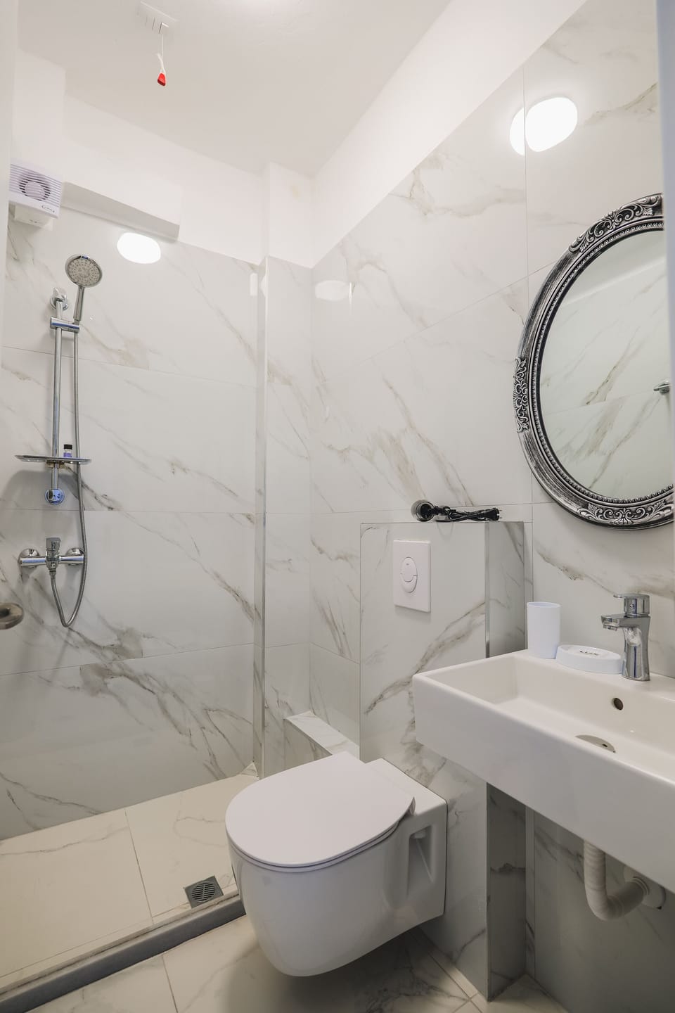 Hair dryer, bidet