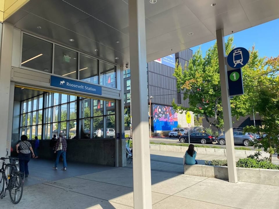 light rail with 5mins walk