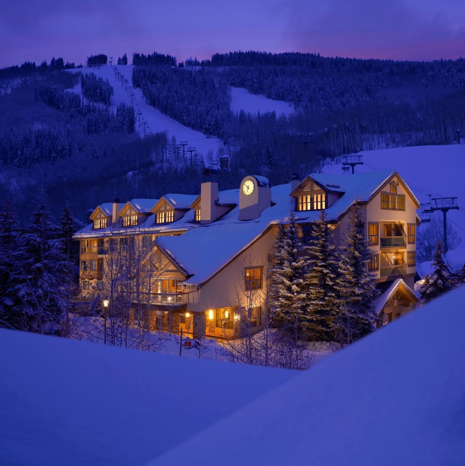 Enjoy surrounding mountain views.