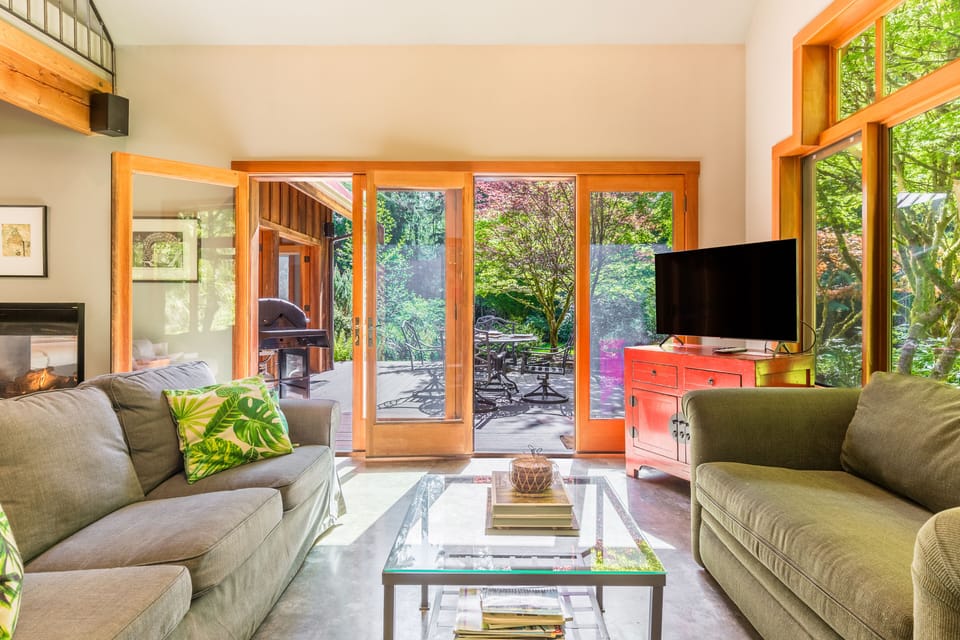 Indoor and outdoor living.