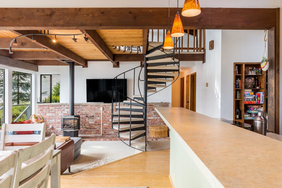 A twist of elegance in every step – our spiral stairs.