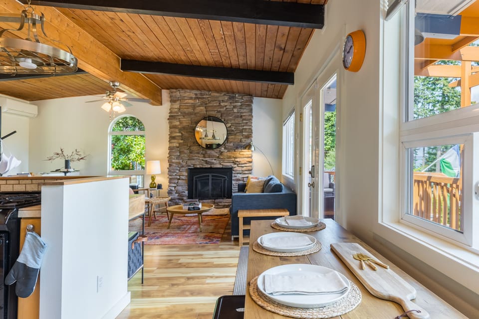 Dining space.