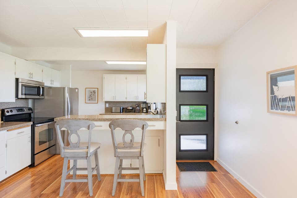 Kitchen area.