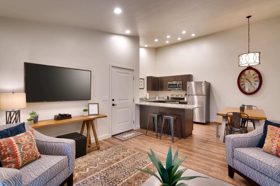 Living Room & Kitchen