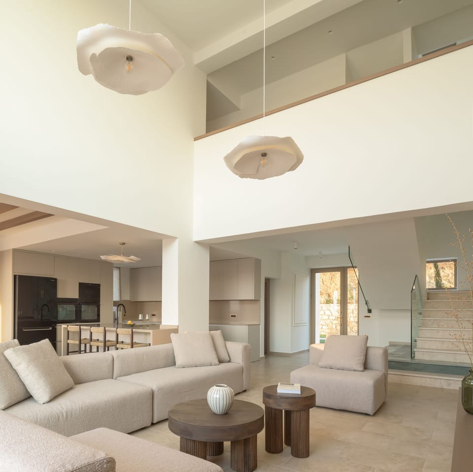 Living room stimulating Interior.