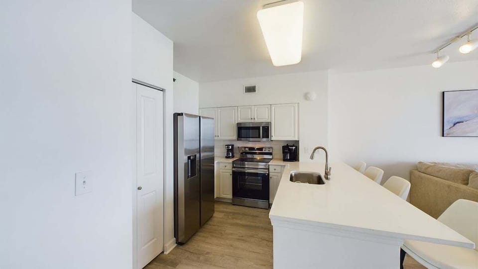 Full kitchen with all the cooking essentials
