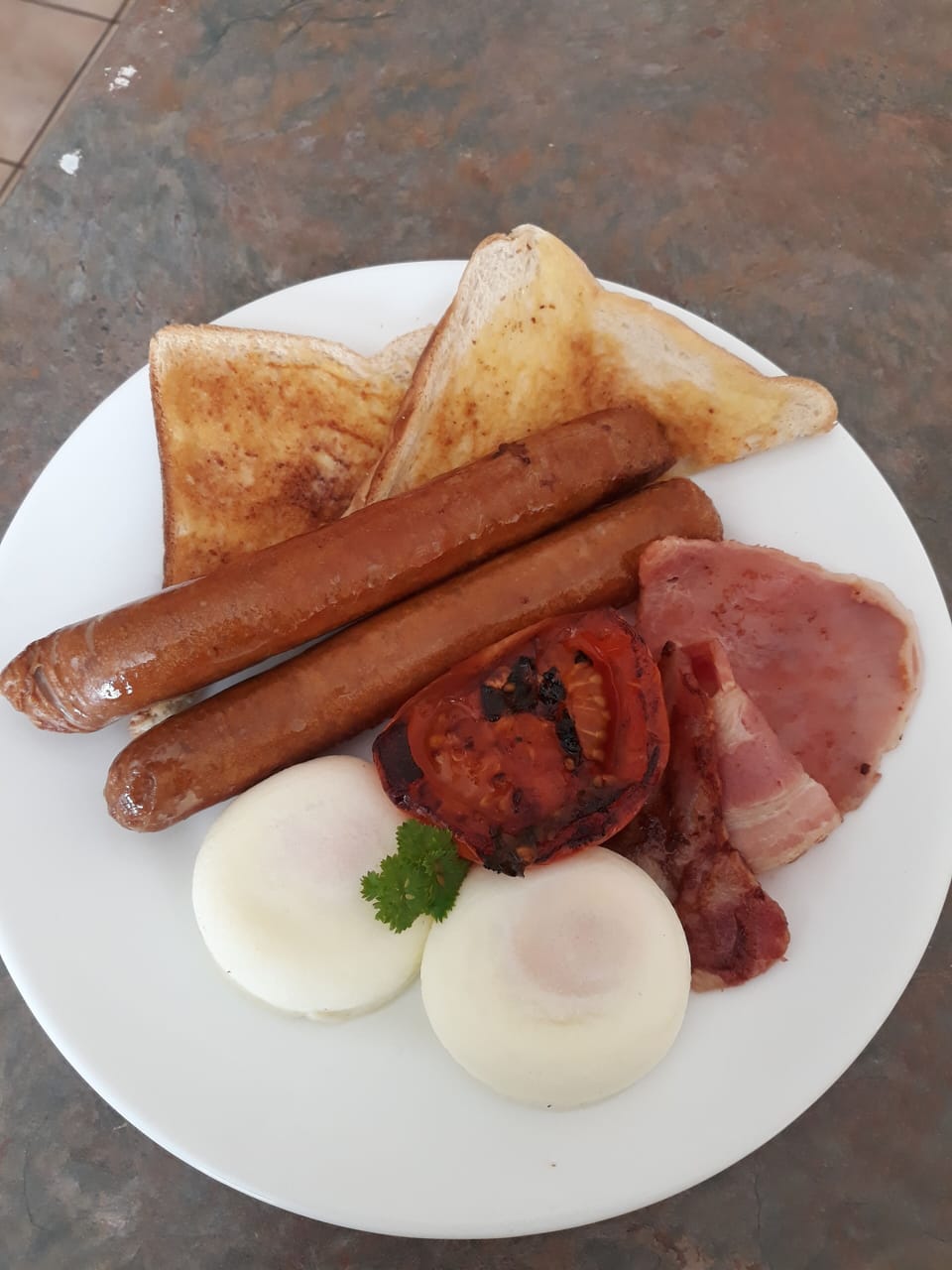 Daily cooked-to-order breakfast for a fee