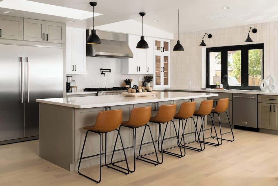 Highly updated kitchen with quality appliances