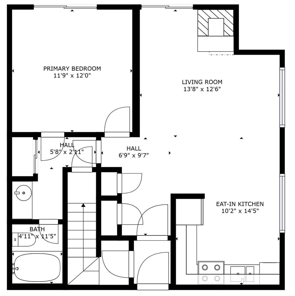Condo, 2 Bedrooms | Floor plan