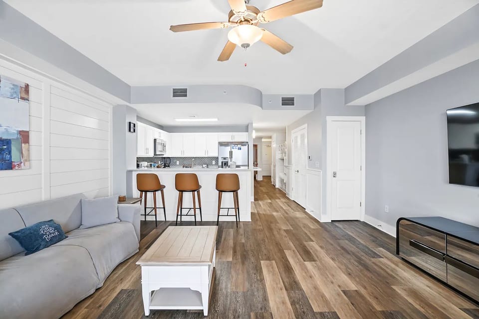 Spacious and open