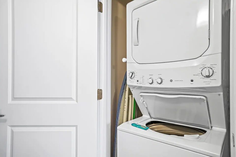 Washer and dryer